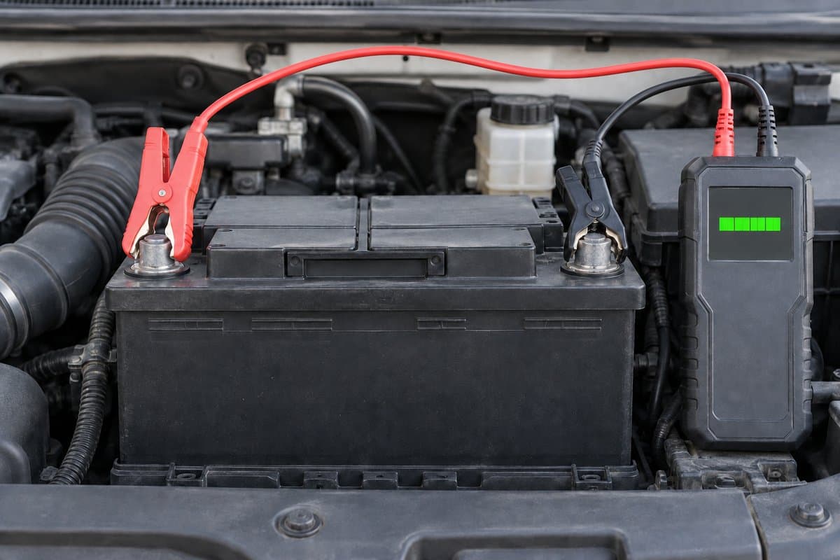מצבר 12V מוצב בדאצ'יה סנדרו סטפוויי