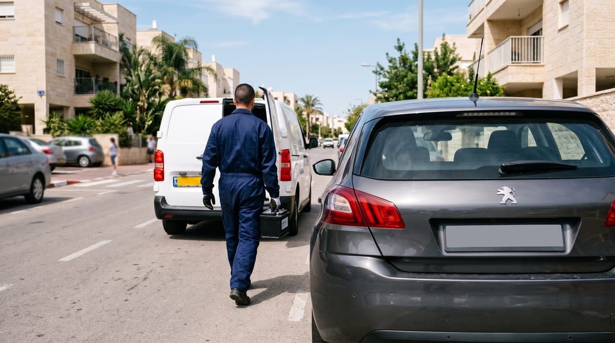 מצבר חדש מותקן בפיז'ו 508