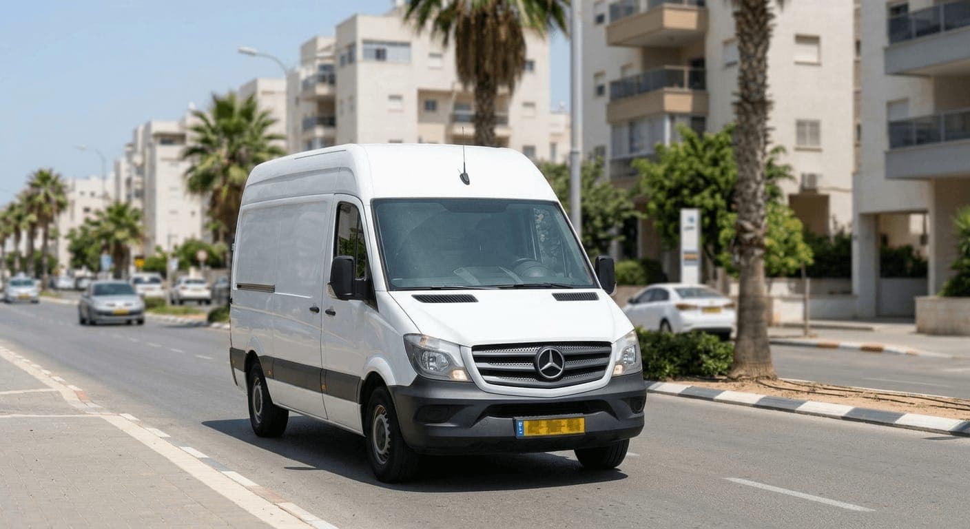 ניידת שירות נייד בדרך — לידור חילוצים בדרך